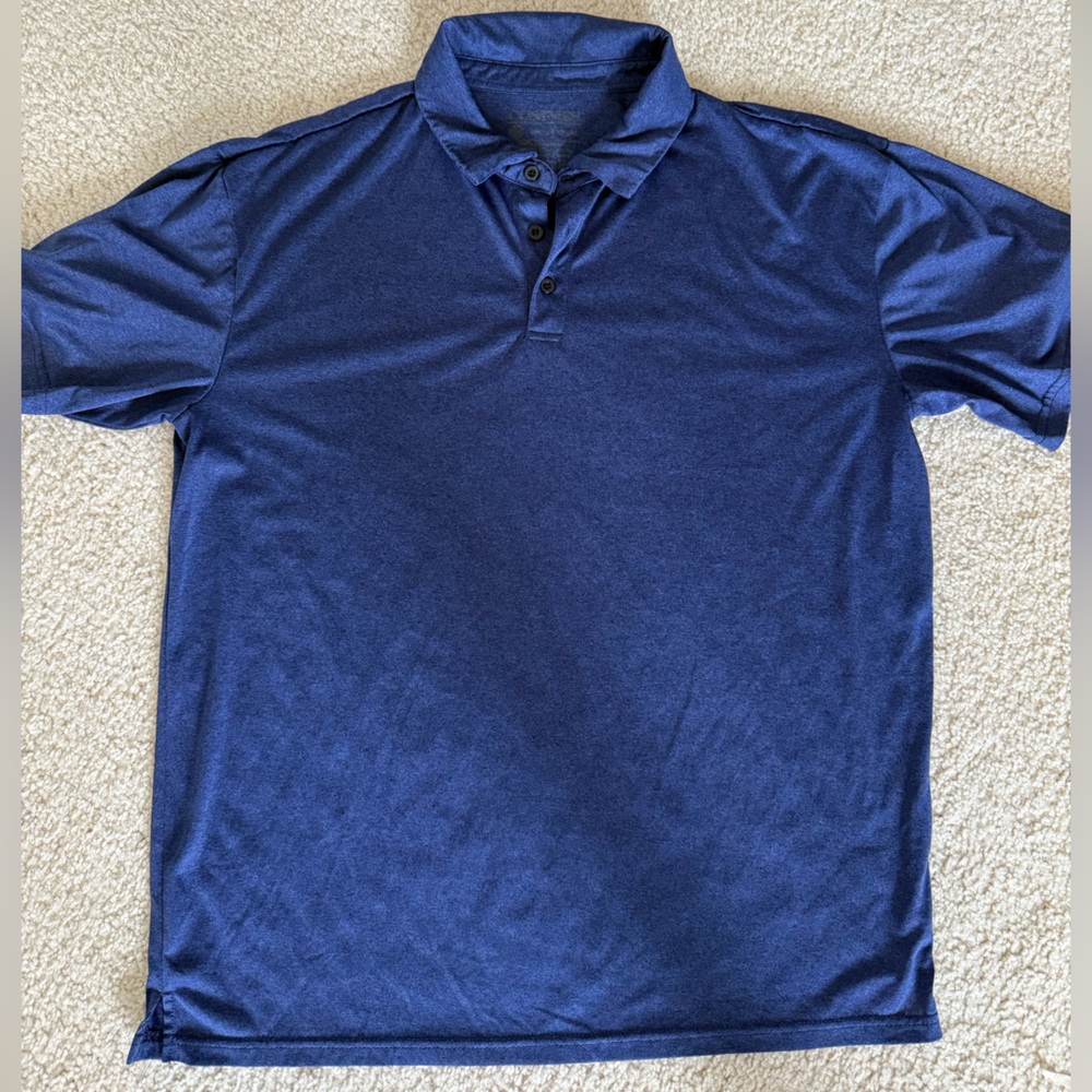 Men's Navy Blue Dri Fit Polo Shirt